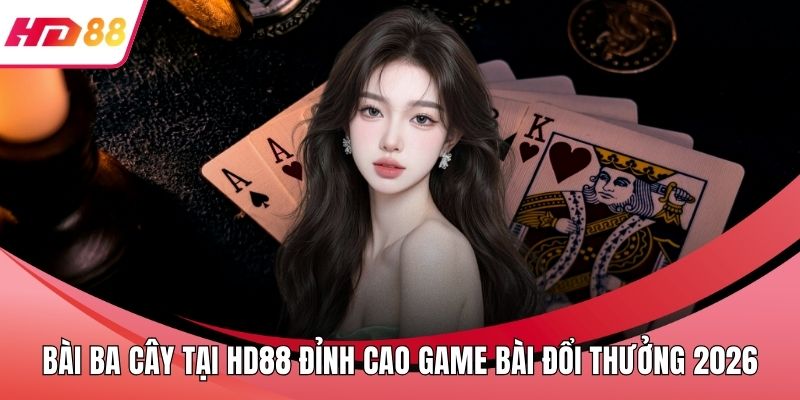 Bài Ba Cây Tại HD88 Đỉnh Cao Game Bài Đổi Thưởng 2026